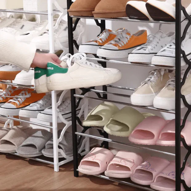 Stainless Steel Shoe Rack – Durable & Stylish