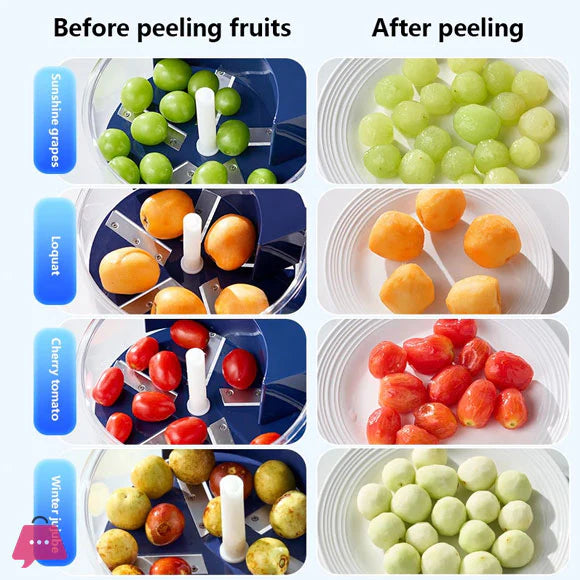 Premium Multi-Purpose Fruit & Vegetable Peeler – Stainless Steel Blade