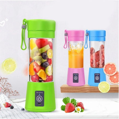 USB Rechargeable Portable Electric Juicer Blender Mixer