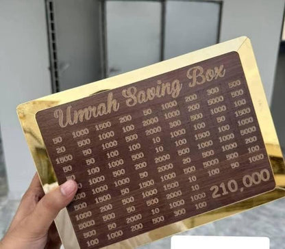 Umrah Saving Box – Islamic Gift for Hajj & Umrah for Muslims