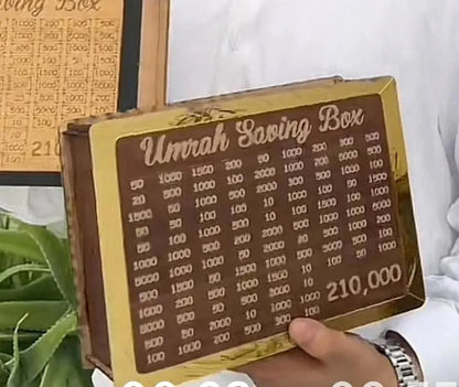 Umrah Saving Box – Islamic Gift for Hajj & Umrah for Muslims