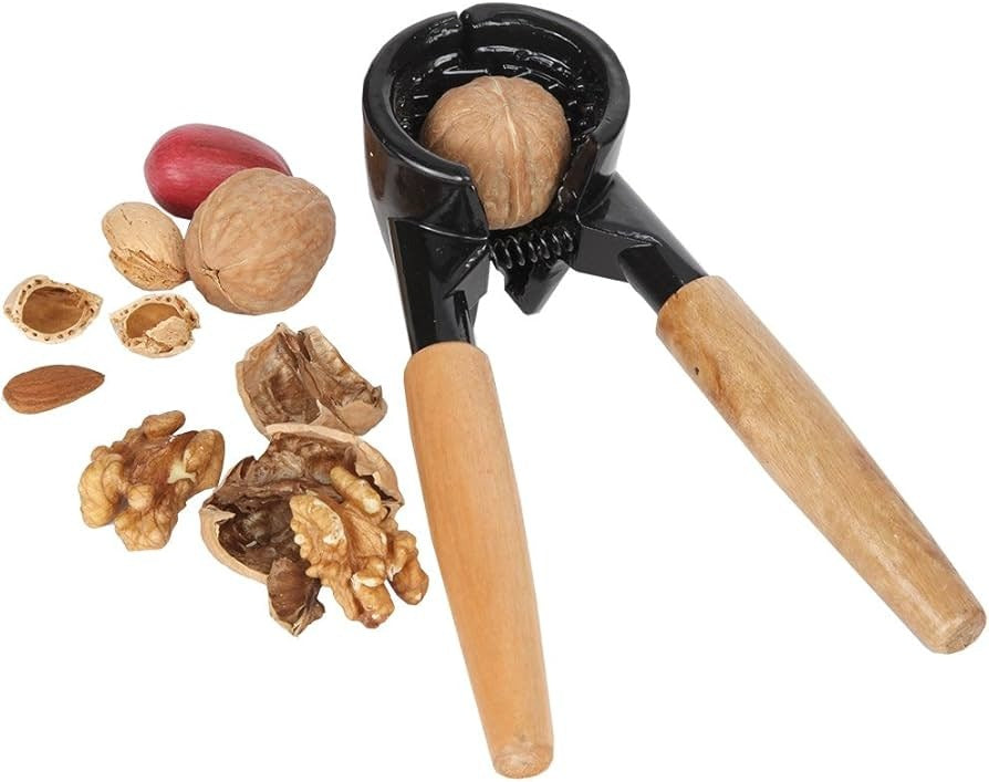 Elegant Walnut Cracker Tool – Premium Wooden Handle for Nuts